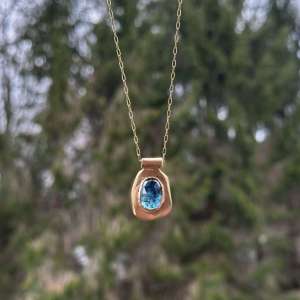 Dark Star Pendant Necklace